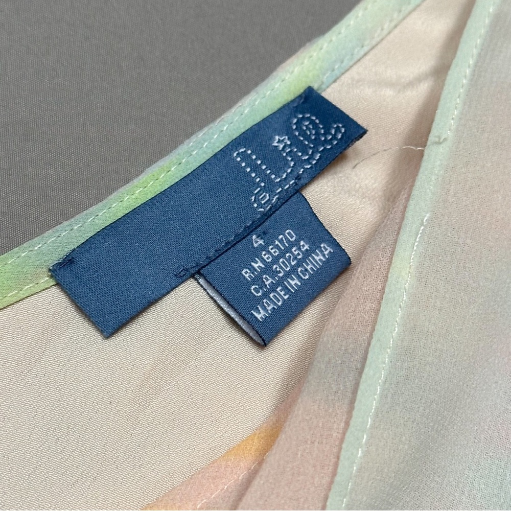 Anthropologie LIL pastel gorgeous maxi dress, 4. - Picture 10 of 14